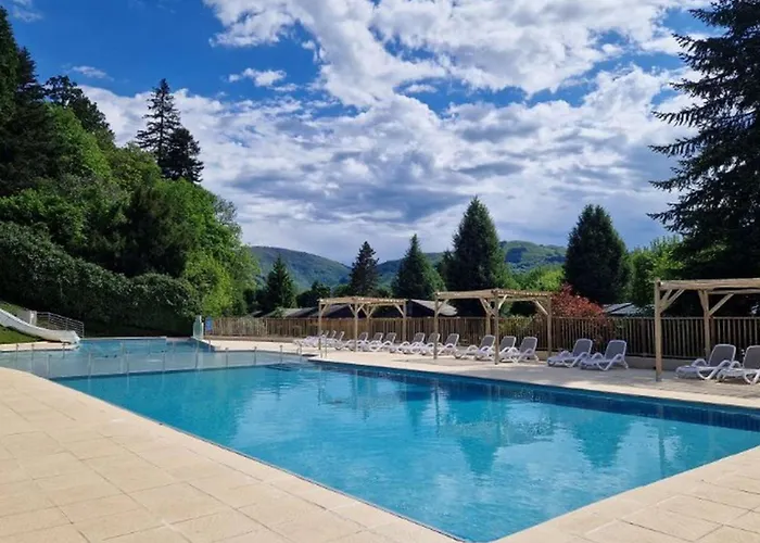 Mobil Confortable Avec Terrasse A Saint-geniez-d'olt, 6 Personnes - Api-1-52-1296 Campingplads *