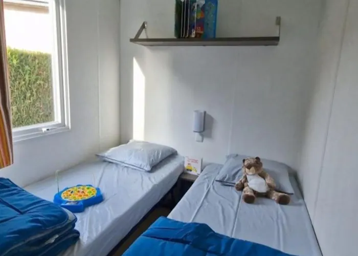 Camping Mobil Confortable Avec Terrasse A Saint-geniez-d'olt, 6 Personnes - Api-1-52-1296 *